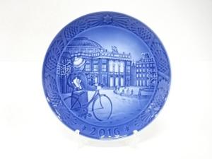 ROYAL COPENHAGEN　ロイヤルコペンハーゲン　「ICE SKATING IN COPENHAGEN」　イヤープレート(2016年)　洋食器